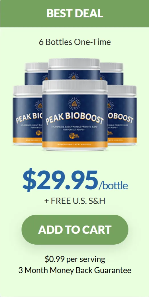 Peak BioBoost price 6 bottle